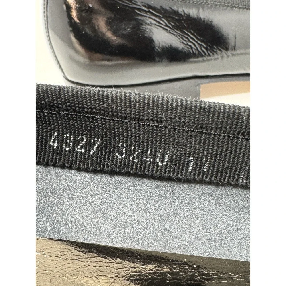 Salvatore Ferragamo Made in Italy Patent Grosgrain Vamp Formal Loafer 11 D